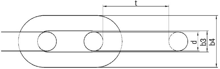 Flat Link Chain